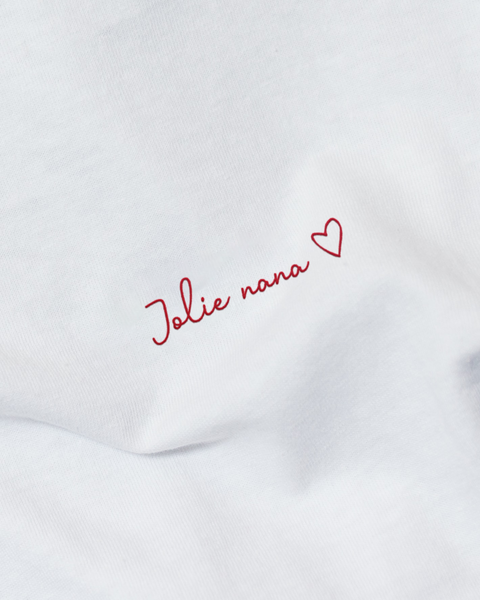 T-shirt Bio unisexe - Jolie nana - Lovember