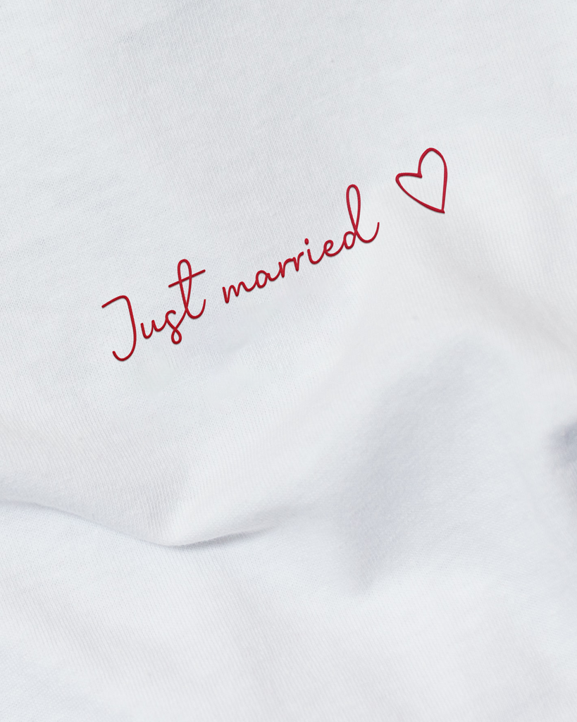 T-shirt Bio unisexe - Just married